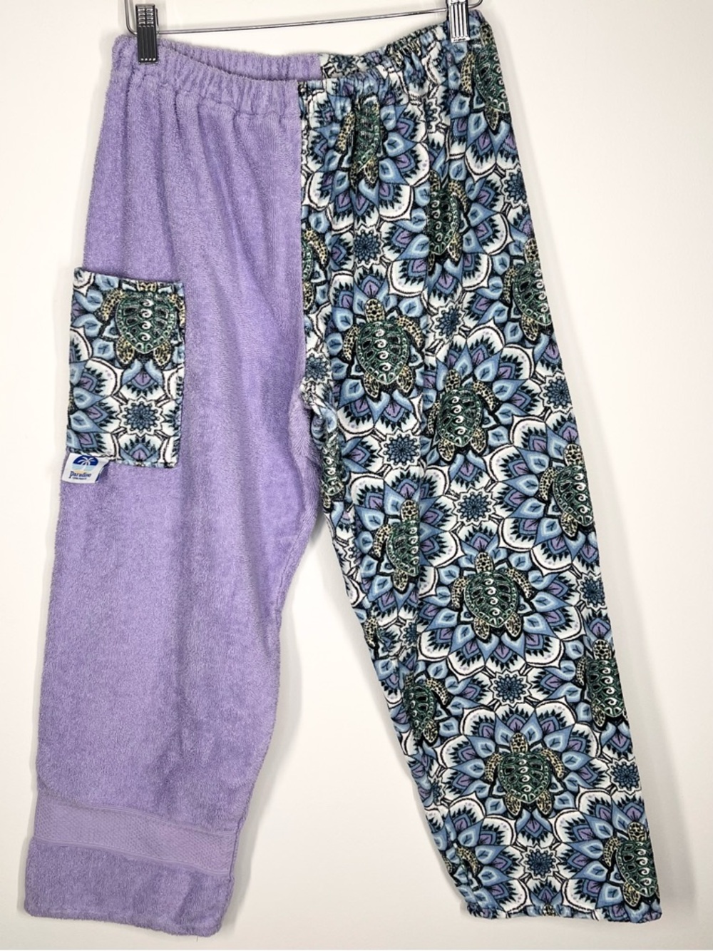 Paradise Towel Wear Pull On Unisex Pants Turtle Mandala Kids L/XL Unisex